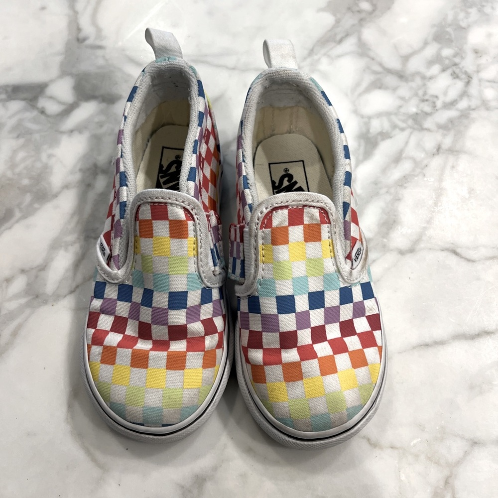 RAINBOW TODDLER VANS SIZE 9.5